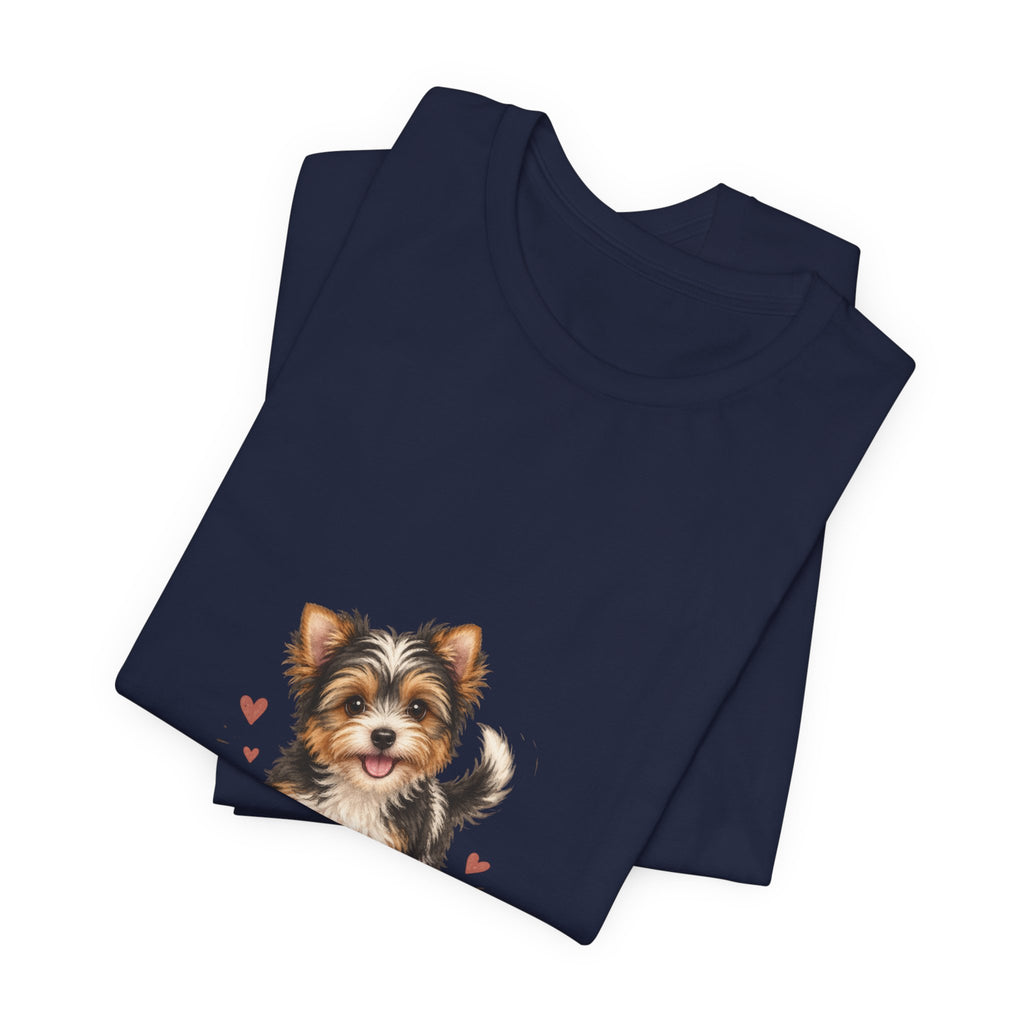 Wet Nose & Wiggle Butts Yorkie Lover T-Shirt