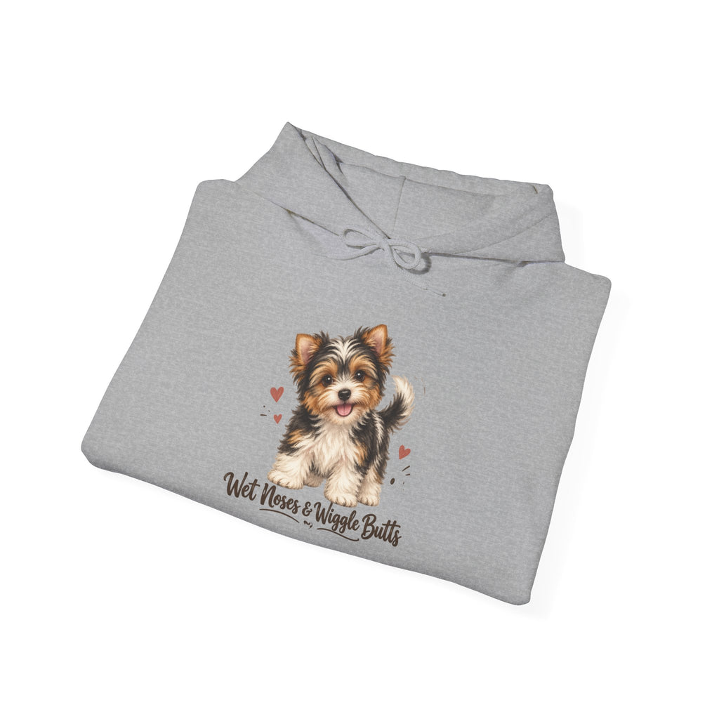 Wet Noses & Wiggle Butts Yorkie  Hoodie