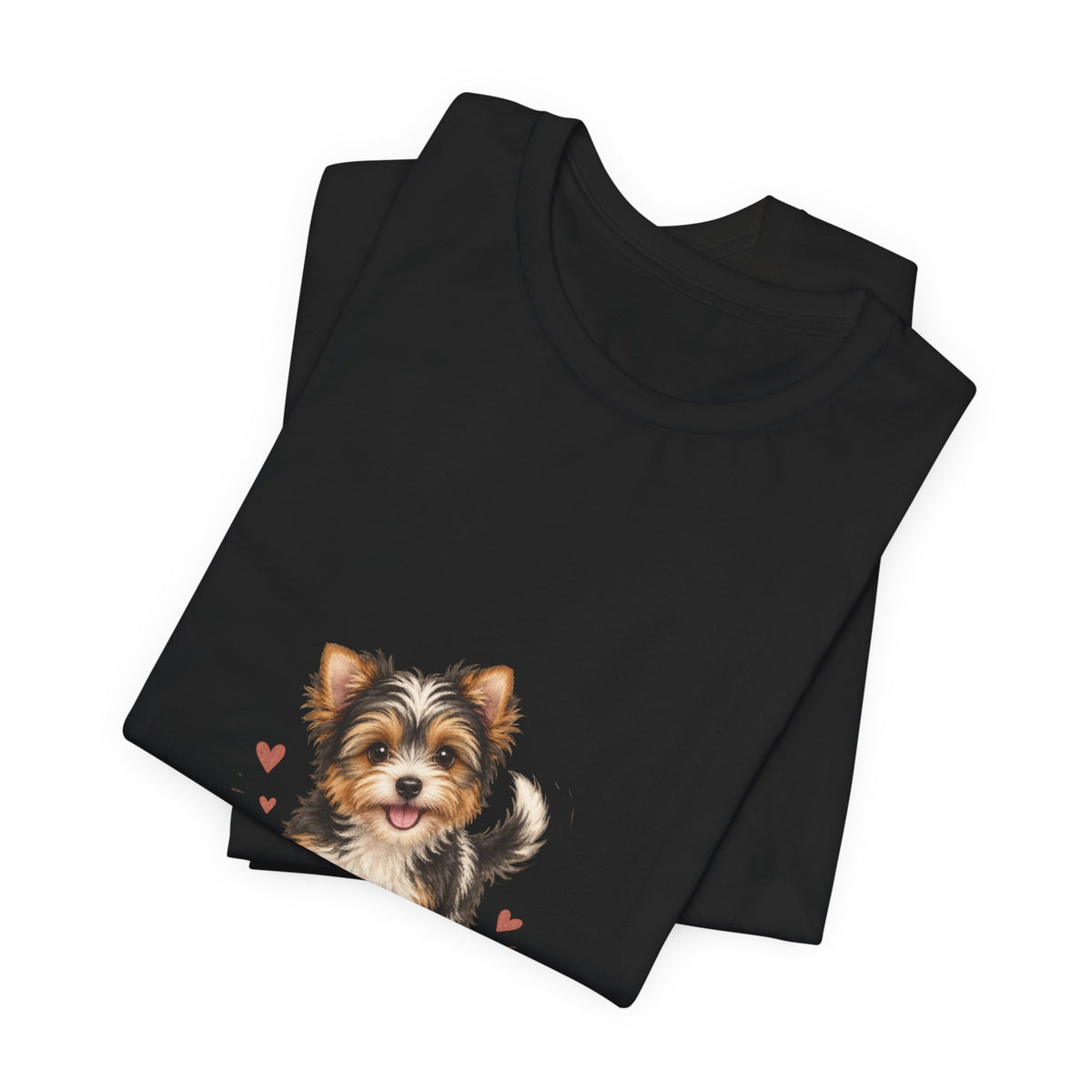 Wet Nose & Wiggle Butts Yorkie Lover T-Shirt