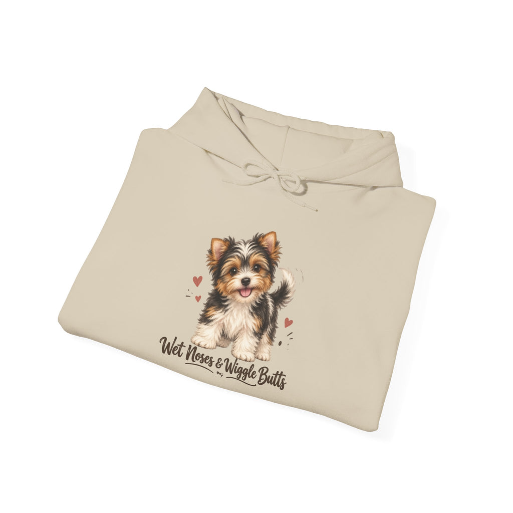 Wet Noses & Wiggle Butts Yorkie  Hoodie