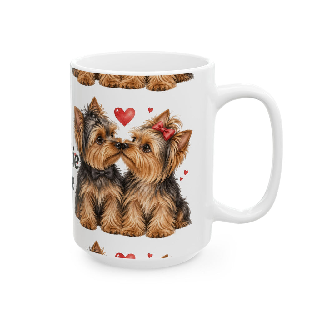 Yorkie Love Ceramic Mug – Yorkshire Terrier Dog Lover Coffee Cup