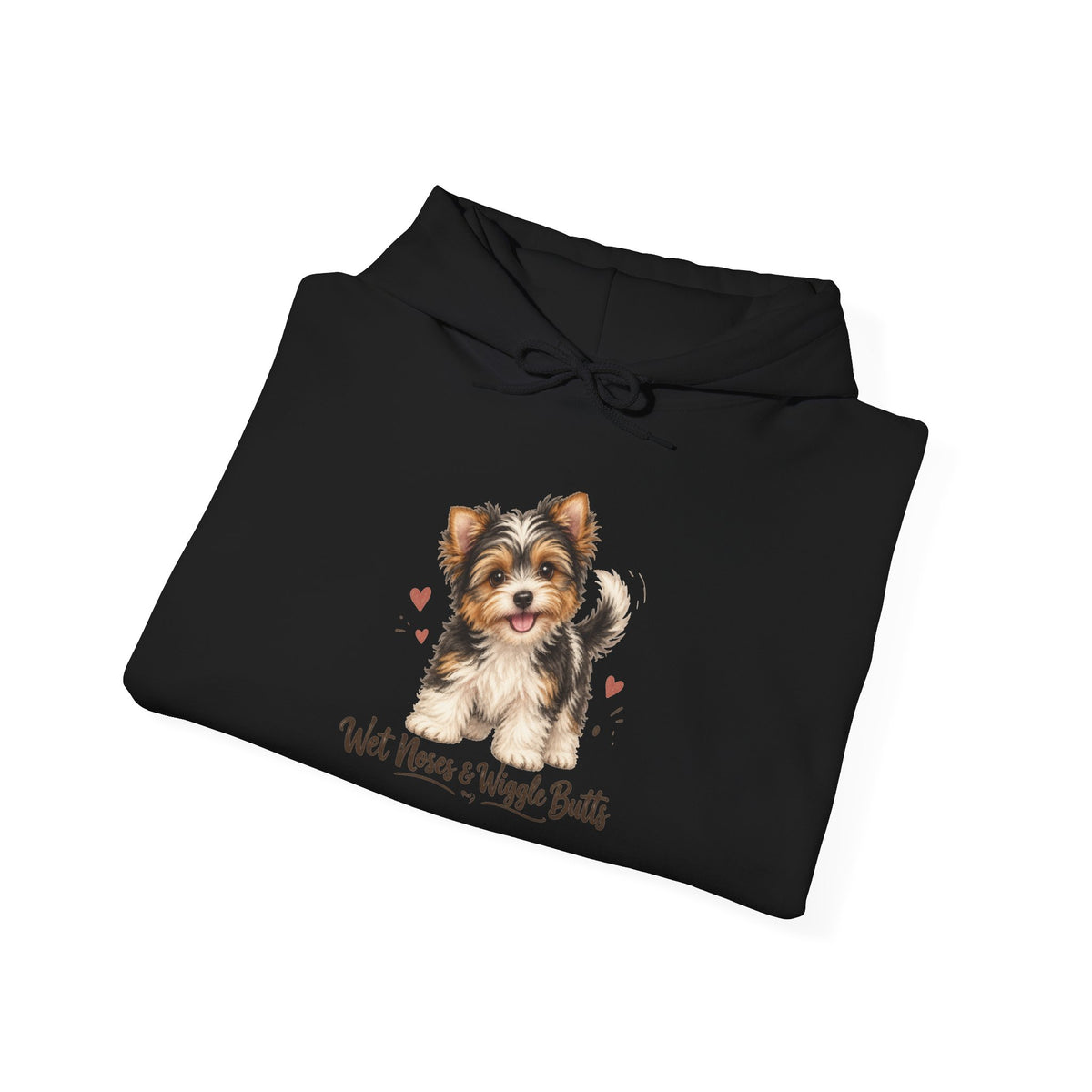 Wet Noses & Wiggle Butts Yorkie  Hoodie