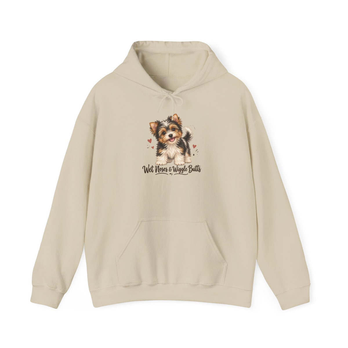 Wet Noses & Wiggle Butts Yorkie  Hoodie