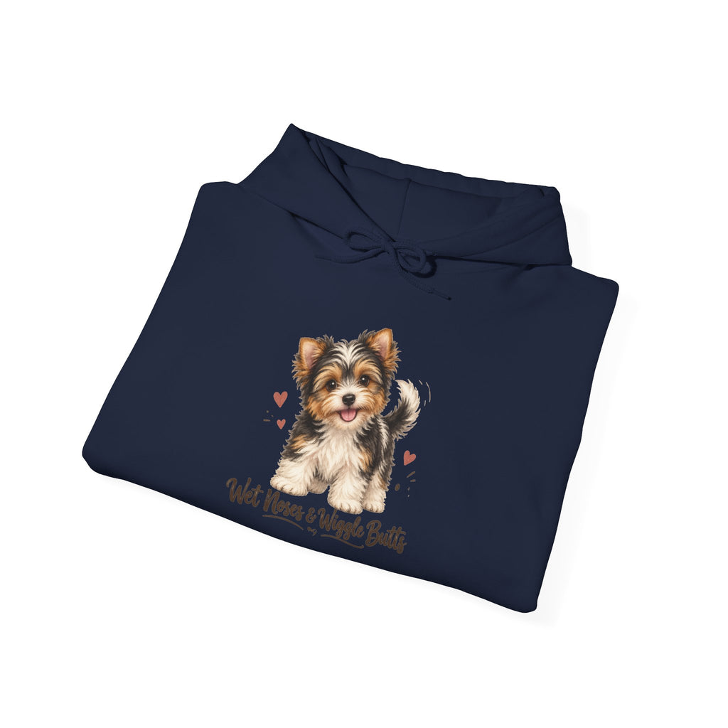 Wet Noses & Wiggle Butts Yorkie  Hoodie