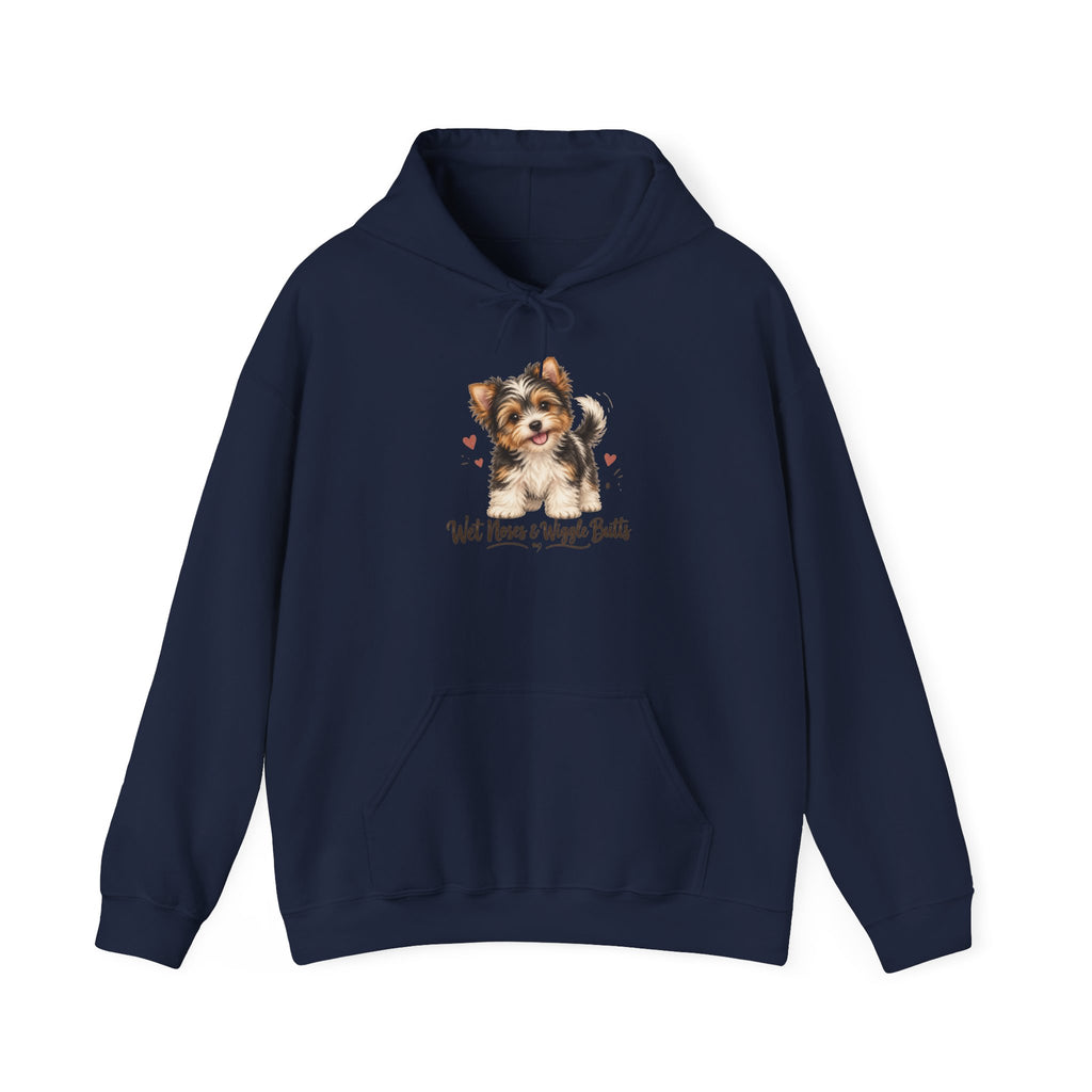 Wet Noses & Wiggle Butts Yorkie  Hoodie