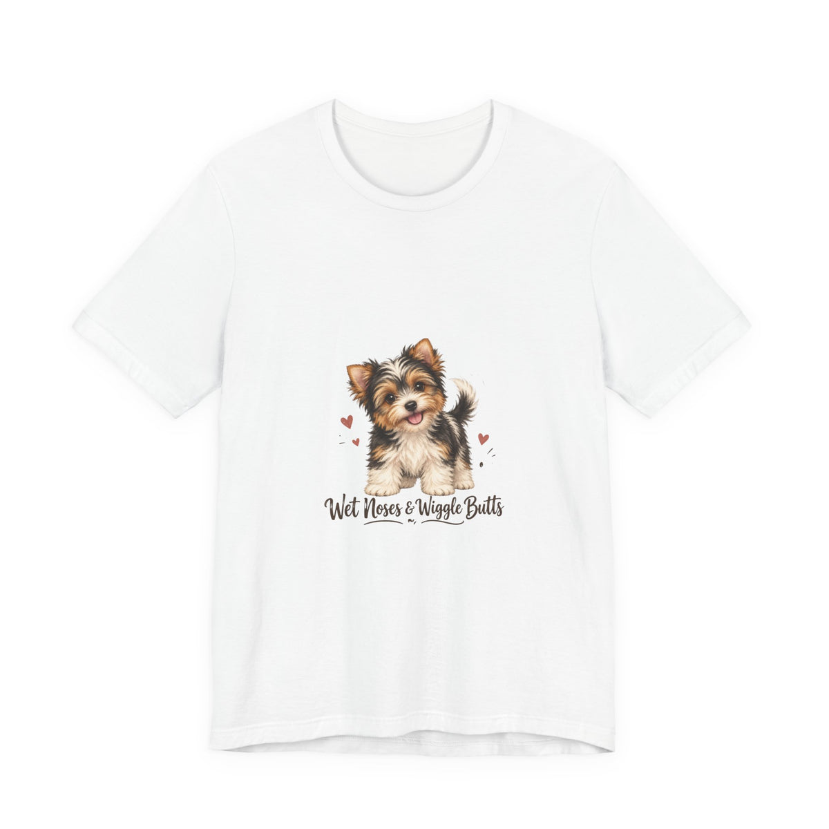 Wet Nose & Wiggle Butts Yorkie Lover T-Shirt