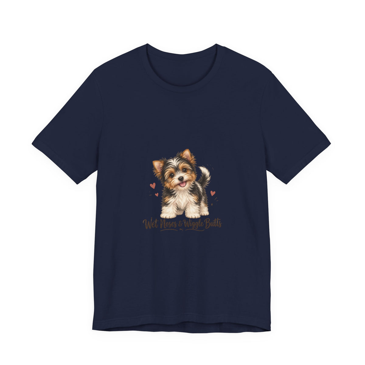 Wet Nose & Wiggle Butts Yorkie Lover T-Shirt