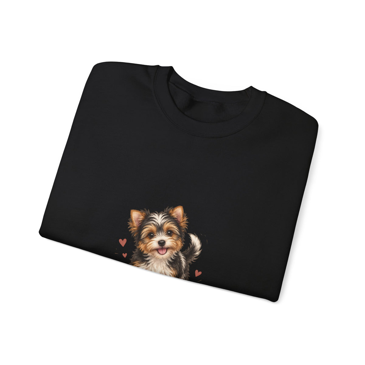 Yorkshire Terrier “Wet Noses & Wiggle Butts” Crew neck Sweatshirt