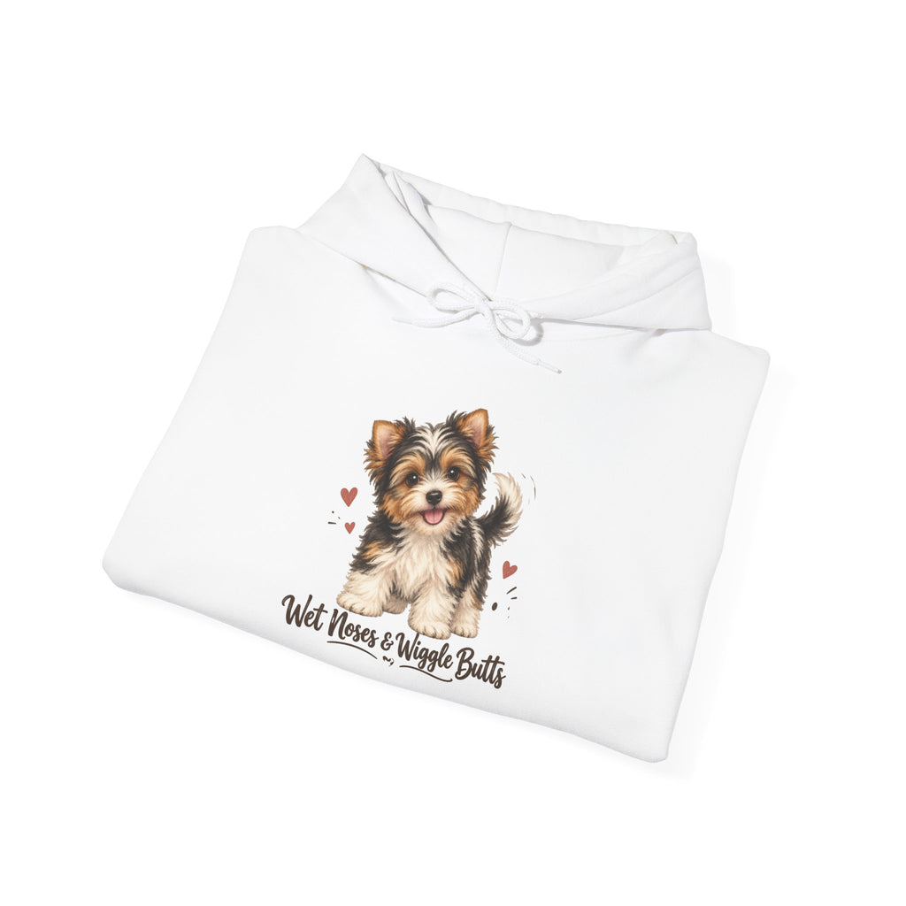 Wet Noses & Wiggle Butts Yorkie  Hoodie