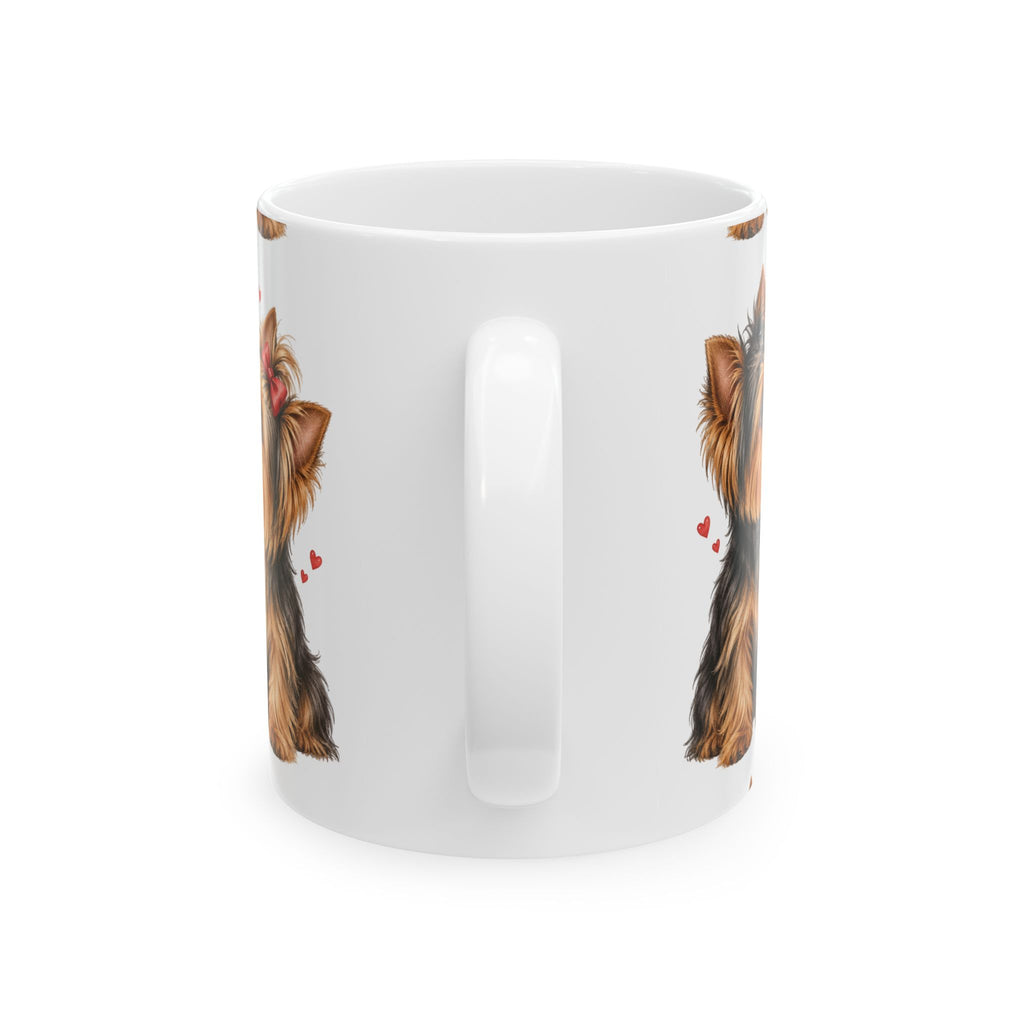 Yorkie Love Ceramic Mug – Yorkshire Terrier Dog Lover Coffee Cup