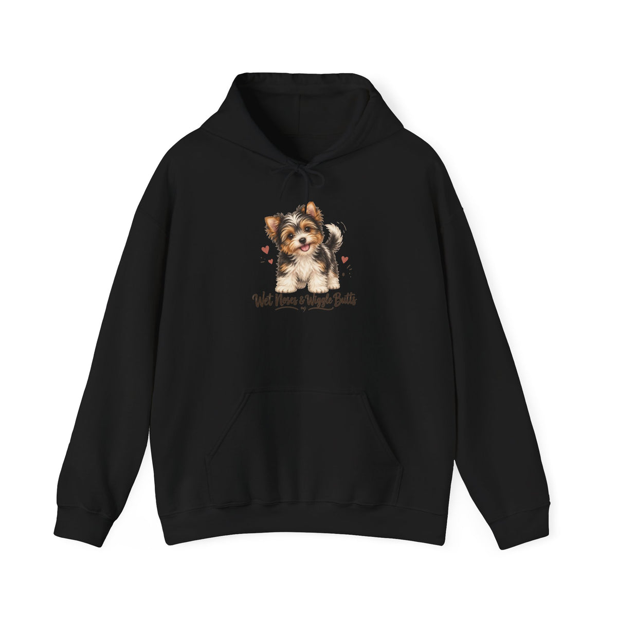Wet Noses & Wiggle Butts Yorkie  Hoodie